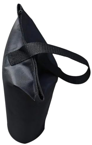 BESTonZON Bolsa Peso Antiviento para Toldo Exterior Saco Plegable de Oxford Bolsa Fija para Carpa y Cenador Negro Resistente y Fácil de Guardar