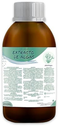 Plantawa Extracto de Algas Marinas Líquido 250ml | Refuerzo Natural para el Cuidado y Nutrición de Superficies y Entornos | Acción Eficaz y Seguro | Potenciador | Enraizante y Micorrizas.