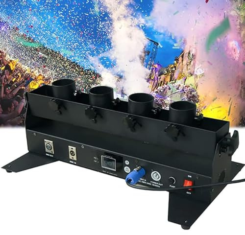 Cashwise Macchina per cannoni di coriandoli Festa di Nozze sparatutto del Lanciatore con Telecomando, coriandoli elettrici Cannonmachine, Lancio di coriandoli per Eventi Speciali