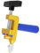 QWORK® Tagliavetro 2 in 1, Tagliapiastrelle Manuali, 3-15 mm Tagliavetro con 2 Teste di Taglio, per Vetro Piastrelle