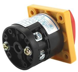 1 pz HZ5B-10/D101.1 Interruttore di commutazione combinato a tre posizioni ON OFF con contatto in argento, 1 polo, quattro viti, 10 A