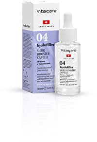 Vitalcare | Siero Booster Hyalufiller, Siero per Capelli Idratante e Volumizzante, Con Acido Ialuronico, Per Tutti i Tipi di Capello, 30ml