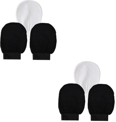 FRCOLOR 6stücke Teiliges Duschpeeling-handschuhe Exfolierende Badetuchhandschuhe Aus Hochwertigem Kunstfaser-material Sanfte Hautreinigung Für Zuhause Und Hotel Fördert Die Durchblutung