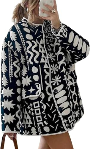 Suncadmious Donna Stampato Schiacciato Floreale Trapuntato Trench Giacca Leggero Floreale Stampato Imbottito Cappotto Button Down Cardigan Giacca Cappotto Invernale
