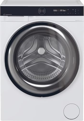 Candy ProWash 700 Waschmaschine 9 kg, freistehend, Frontlader, Klasse A-30%, 1400 Umdrehungen, 16 Programme, angeschlossen, Startvorschaltfunktion, HxBxT 85 x 60 x 58 cm, Weiß - BS 49B9-S