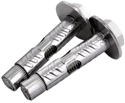 Bulloni ad espansione con ancoraggio, Confezione da 10 bulloni di ancoraggio ad espansione in acciaio inossidabile multicolore, diverse misure(A5)