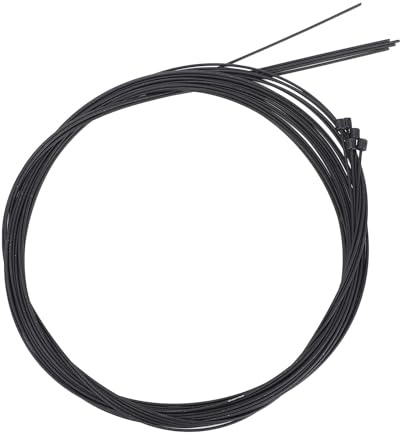 ZLXCAOB Juego de cables de cambio de bicicleta de 5 piezas, acero antiadherente, revestimiento de PTFE, cable de cambio interior de alta resistencia, 2,1 m de largo uno