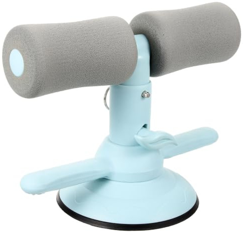 BESPORTBLE Portable Sit-up Bar with Suction Cup for Home Fitness, Adjustable Height and Sturdy Pp Material, Ergonomic Crunches Aid and Push-up Assistant for Training at Home