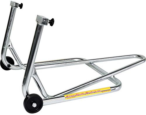 Kern Montageständer Motorrad Ständer Motorradheber Profi Rundrohr Grund-Montageständer 2045 Silber, Unisex, Multipurpose, Ganzjährig, Stahl