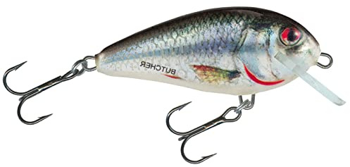 Salmo Butcher Floating 5cm - Wobbler, Salmo Farben:Holographic Real Dace