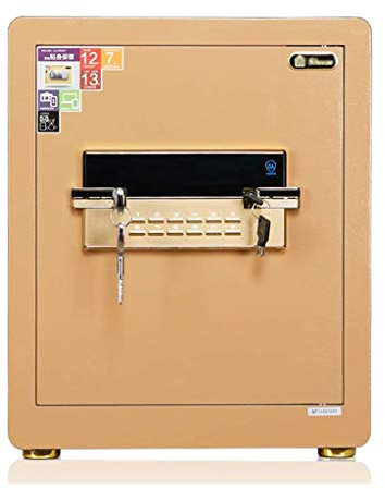 Sicherheitstresor, Schranktresor, 45 mm Premium-Bürotresor, Stahlkonstruktion, LCD-Display, für Familienhotel-Internetcafé-Supermarkt-Wandtresore