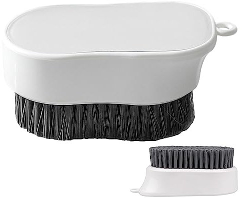 Kasmole Fregar | cerdas Suaves Limpieza para el hogar | Cepillo eficaz para Ropa y Zapatos, Cepillo quitamanchas para dormitorios, Viajes