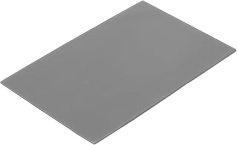 QUARKZMAN Almohadilla Térmica 4.0W/M.K Aislante Resistente al Calor de Alta Temperatura, Almohadillas de Enfriamiento de Silicona 150x100x1mm para Computadora Portátil, Gris