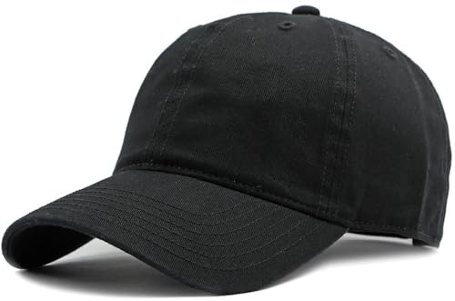 BABAHU Men and Women Baseball Cap Plain Blank Adjustable Classic Baseball Hat Cap 100% Cotton Golf Dad Hat