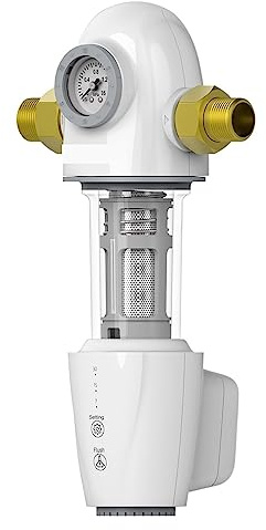 Sistema de filtrado de agua, Prefiltro de retrolavado de lavado automático, filtro de agua de sedimentos giratorio, de purificador central for toda la casa