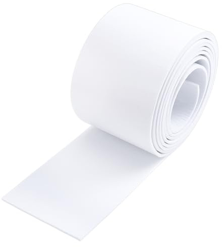 PH PandaHall 5 x 15 cm vita filtark tjocklek 5 mm självhäftande filtrulle formkudde för stöd och skydd av smärtsamma fotsår