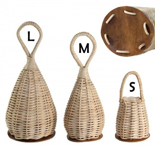 Caxixi Rattan Kalabash (Smal)