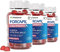 Arkopharma Forcapil Crecimiento, Pack Tratamiento de 3 meses, Sabor Frutos Rojos, Fuerza, Vitalidad y Brillo, Alta Concentración en Biotina, Vitamina B y C, Rojo, 60 Unidad (Paquete de 1)