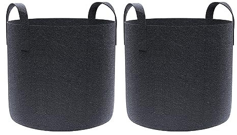 CAXUSD Sacchetti Riutilizzabili Per La Semina Di Patate Sacchetti Per La Coltivazione in Tessuto Non Tessuto Robusto Con Doppi Manici Facili Da Spostare