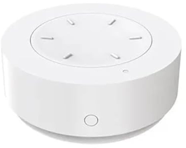 Koolenry Interruptor Inteligente Tuya ZigBee, Botón de Escena Inalámbrico, Regulador de Intensidad Giratorio, Control Remoto para Automatización de Electrodomésticos.