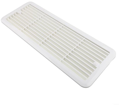 Griglia di montaggio per ventola del frigorifero per Thetford, resistente alle intemperie e installazione di utensili, colore: bianco