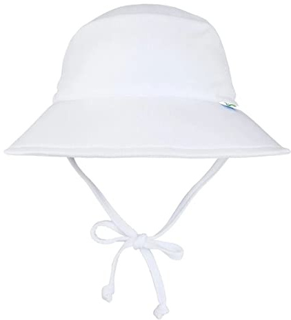 Breatheasy Bucket Sun Protection Hat-White-0/6mo