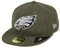 New Era Philadelphia Eagles NFL Heather 59Fifty Cap - 7 1/2-60cm (XL)