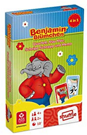 ASS 22505070 Benjamin Blümchen 4 in 1 Quartett