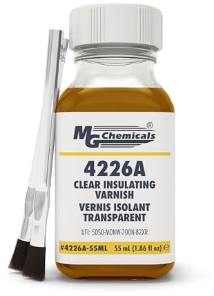 MG Chemicals 4226A Clear Insulating Varnish, 55 ml Liquid Bottle