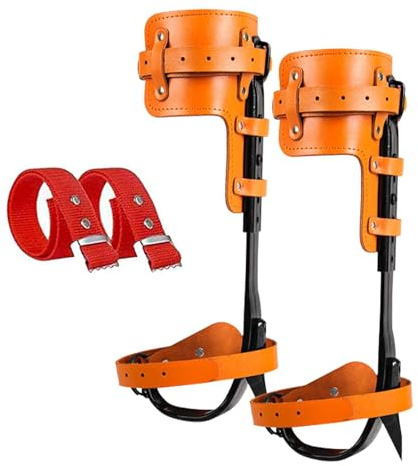 Grampones para Trepar, Escalada de árboles,Juego de Picos de Escalada de árboles, 2 Gears Herramienta de Garra para trepar árboles, Crampones Ligeros, Herramientas de Escalada,para Exterior