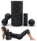 Majestic Sport Tenso, Faszienrollen, 4-teilig Set für die Selbstmassage, Set mit verschiedenen Faszien-Tools, Fitness-Massagegeräte für effektives Training,