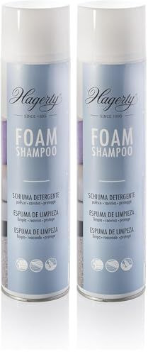 Hagerty Foam Shampoo I Detergente in Schiuma per tappeti e Tessuti I Detergente Premium I Detergente per tappeti e divani I Detergente in Schiuma da aspirare I Detergente per tappezzerie