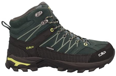 CMP Rigel Mid Trekking Shoes Wp, Scarpe da trekking Uomo, Trek Mela Verde, 43 EU