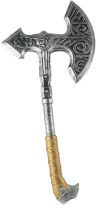 Ipetboom Accessoire Cosplay Halloween Main avec Hache Réaliste Décor pour Fêtes et Déguisements