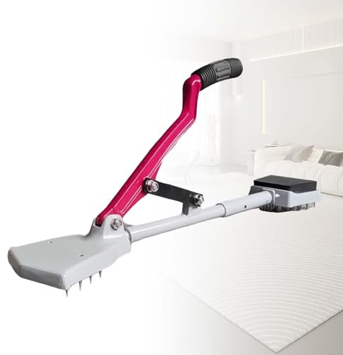 Tensor Alfombras Sin Rodilla, Herramienta Tensar Moqueta, Estirador Resistente Con Clavos De Acero Para Instalación Limpia En Esquinas Difíciles