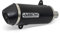 ARROW URBAN ALUMINIUM DARK SILENCER WITH DARK END CAP PIAGGIO MEDLEY 125/150 '16/20 HOMOLOG. ALUMINIUM DARK URBAN SILENCER WITH STEELBLACK END CAP FOR ARROW COLLECTOR, Metall