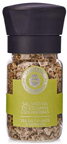 Sel marin en écailles d'herbes (Moulin) - La Chinata (35 g)