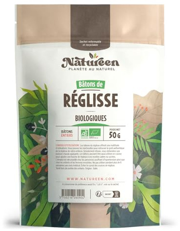 Bâtons de Réglisse Bio - Planète au Naturel - 50 g
