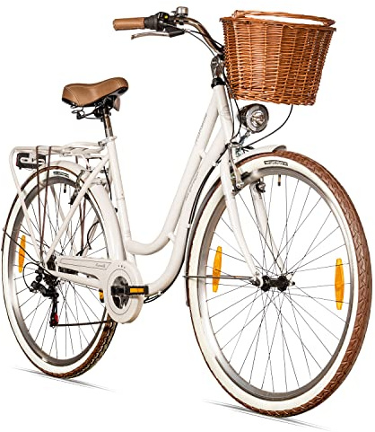 Bergsteiger Marseille 26 Zoll Damen Citybike im Retro-Design