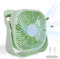 Ventilador de Mesa Portátil 360 Grados - 3 Ajustes de Velocidad, Cable USB, Anclaje en la Pared para Hogar, Oficina, Gimnasio, Pesca, Camping (Verde)