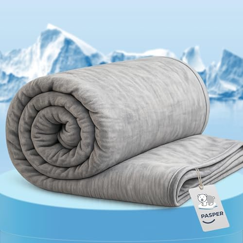 Pasper Kühldecke 200 x 220 cm - Sommerdecke Selbstkühlend - Atmungsaktiv