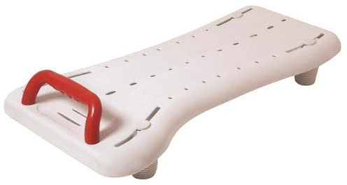 Drive Medical Badebrett Benny 73 cm, Badewannensitz Senioren, Duschsitz Duschbank für Badewanne, Badebrett Badewanne, Inkl. Haltegriff und integrierter Seifenablage, Belastbar bis 150 Kg.