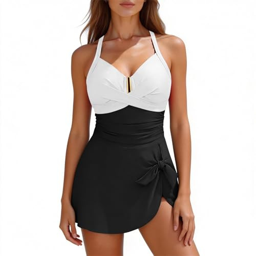 Dam magkontroll formkläder baddräkt strandklänning bikini set alternativ formning mjuka koppar utan bygel sportig chic kvinna attraktiv utomhus välbefinnande spa besök