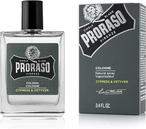 Proraso Eau de Cologne, 100 ml, Cypress & Vetyver