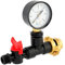 REKUBIK Messgerät mit Manometer für Wassermenge Druck/Durchfluss