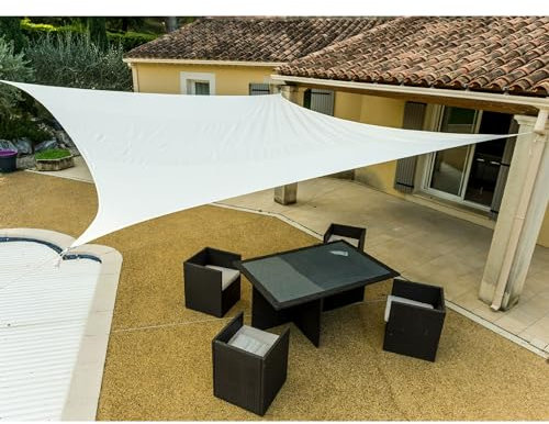 WERKA PRO Sonnensegel Creme 3 x 4m