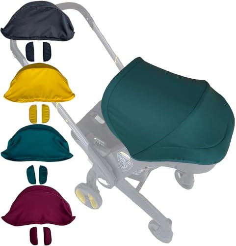 Brogtorl Kinderwagen Überdachung, Sonnenschirm Kompatibel mit Doona Autositz Kinderwagen (grün)