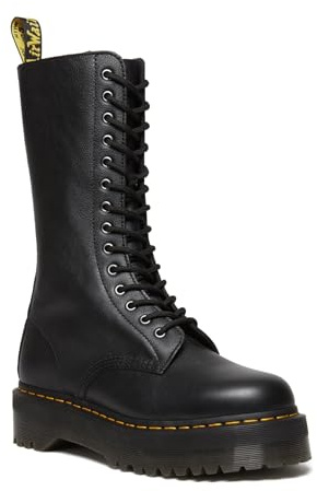 Dr. Martens Unisex Erwachsene Schnürboots 1B99 Quad Schwarz 43