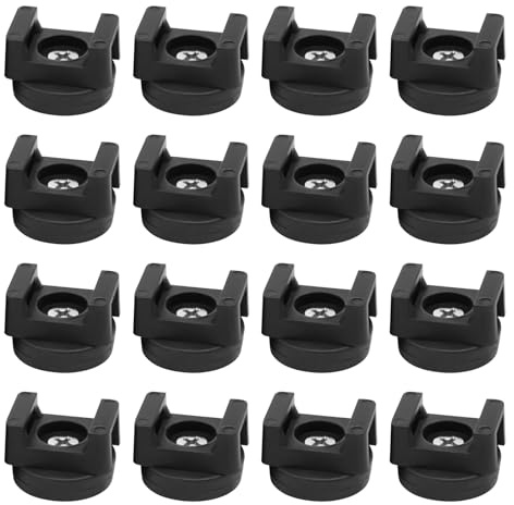 Magnetic Cable Zip Tie Base, Heavy Duty 18lbs Vertical Tension, Multipurpose Wire Clips Management Holder, Supplies for Electrical Cable Wire Organization (22mm, Count, 20)