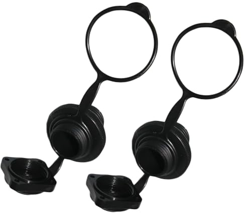 GOOHOCHY Replacement Air Caps Screw Boat Plugs for Inflatable Boats Kayaks Rafts Airbed Valve Accessories Lightweight Portable 2-Pack
